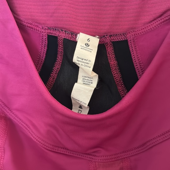 Lululemon lightweight running top (no bra) - Picture 2 of 3
